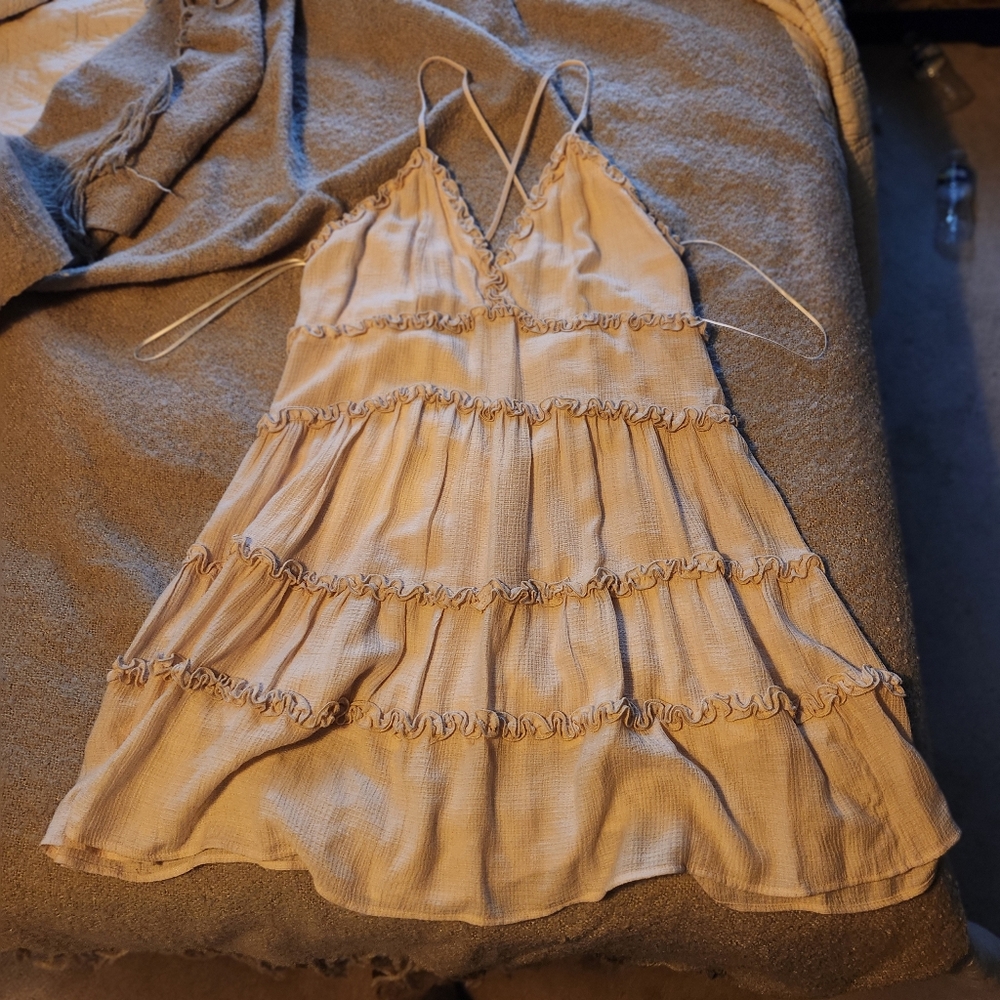 Cream dress